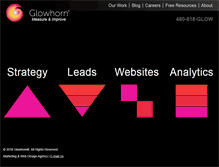 Tablet Screenshot of glowhorn.com